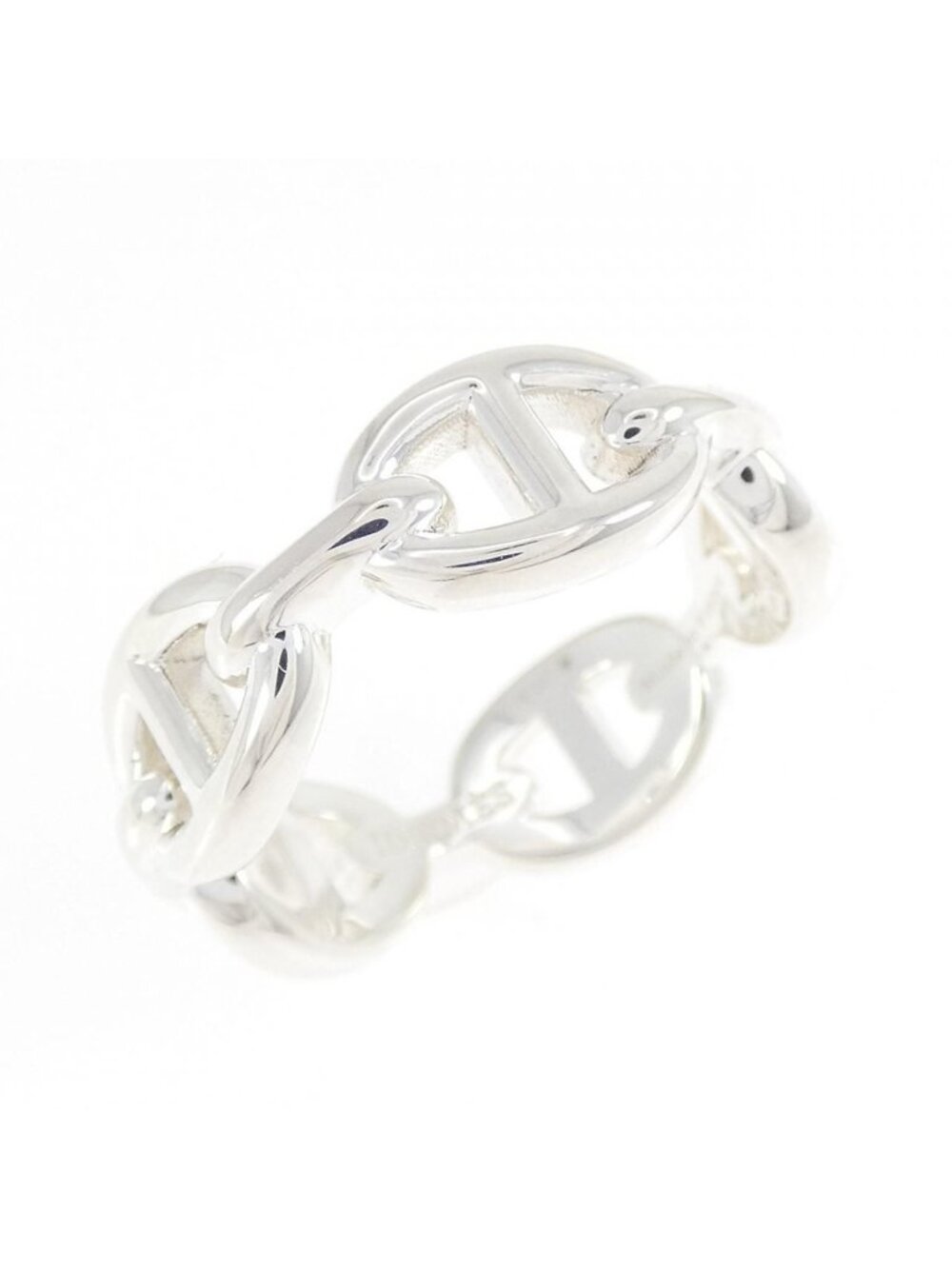 Hermes Chaine D'ancre Enchainee Ring